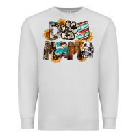 Dove Grey Dog Mama Mother's Day Premium Sweatshirt - FaDigitalArtStudio