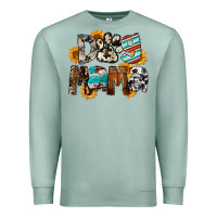 Seafoam Dog Mama Mother's Day Premium Sweatshirt - FaDigitalArtStudio