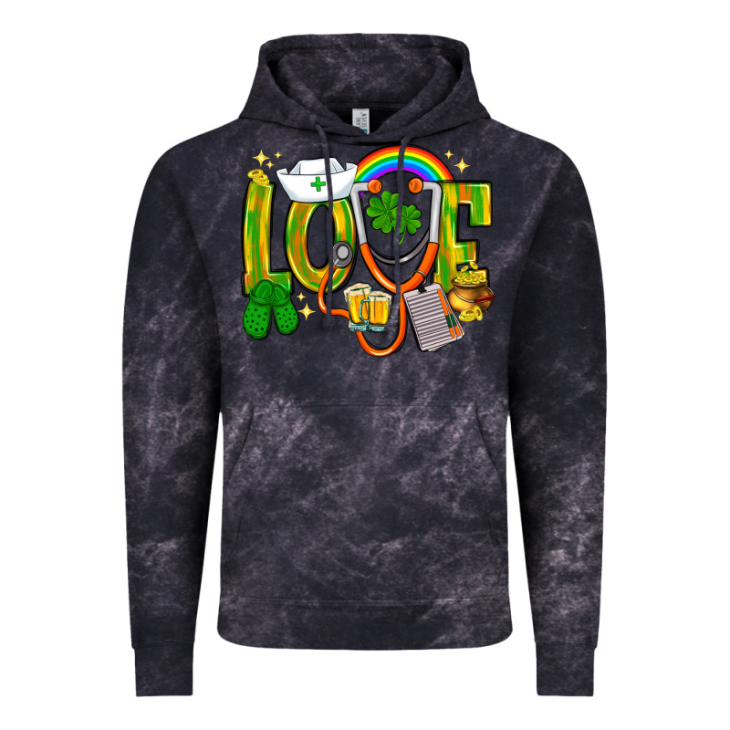 St. Patrick's Love Nurse Vintage Hoodie by BundleAndBundleShop | Teevron