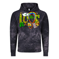 Cloud Black St. Patrick's Love Nurse Vintage Hoodie - BundleAndBundleShop