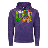 Cloud Purple St. Patrick's Love Nurse Vintage Hoodie - BundleAndBundleShop