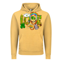 Vintage Mustard St. Patrick's Love Nurse Vintage Hoodie - BundleAndBundleShop