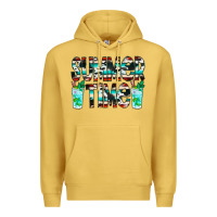 Antique Gold Summer Time Cowhide Serape Premium Hoodie - CowCowDesign