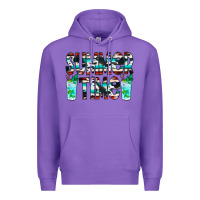 Purple Summer Time Cowhide Serape Premium Hoodie - CowCowDesign