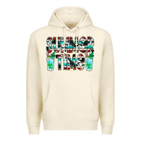 Sandshell Summer Time Cowhide Serape Premium Hoodie - CowCowDesign