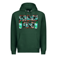 Sports Green Summer Time Cowhide Serape Premium Hoodie - CowCowDesign