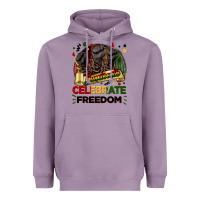 Lavender Juneteenth celebrate freedom Heavyweight Hoodie - FaDigitalArtStudio