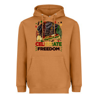 Meerkat Juneteenth celebrate freedom Heavyweight Hoodie - FaDigitalArtStudio