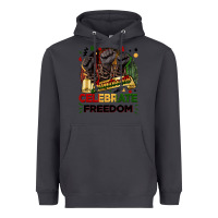 Smoke Juneteenth celebrate freedom Heavyweight Hoodie - FaDigitalArtStudio