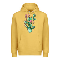 Antique Gold cactus 5 Premium Hoodie - JahusDesignShop
