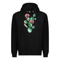 Black cactus 5 Premium Hoodie - JahusDesignShop