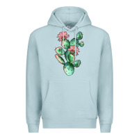 Blue Mist cactus 5 Premium Hoodie - JahusDesignShop