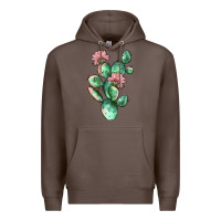 Coffee cactus 5 Premium Hoodie - JahusDesignShop