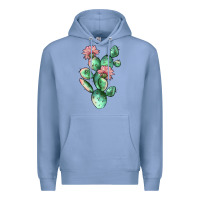 Colony Blue cactus 5 Premium Hoodie - JahusDesignShop