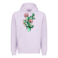 Lilac cactus 5 Premium Hoodie - JahusDesignShop