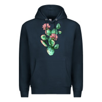 Navy cactus 5 Premium Hoodie - JahusDesignShop