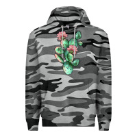 Slate Camo cactus 5 Premium Hoodie - JahusDesignShop