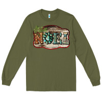 Army Green Christmas Noel Long Sleeve Tee - Bettercallsaul