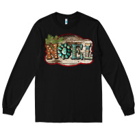 Black Christmas Noel Long Sleeve Tee - Bettercallsaul