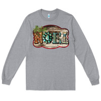 Heather Grey Christmas Noel Long Sleeve Tee - Bettercallsaul