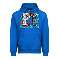 Cobalt pt therapy Urban Hoodie - CowhideDigitalArt