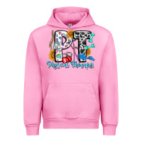 Fuchsia Pink pt therapy Urban Hoodie - CowhideDigitalArt