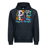 Navy pt therapy Urban Hoodie - CowhideDigitalArt
