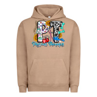 Pigment Burro pt therapy Urban Hoodie - CowhideDigitalArt
