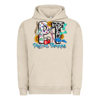 Pigment French Oak pt therapy Urban Hoodie - CowhideDigitalArt