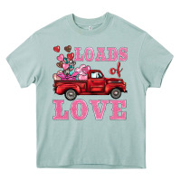 Arona loads of love truck Heavy Core Tee - BarkalooDesign