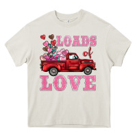 Cream loads of love truck Heavy Core Tee - BarkalooDesign