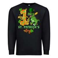 Black my first st. patricks day Premium Sweatshirt - FaDigitalArtStudio