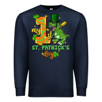 Navy my first st. patricks day Premium Sweatshirt - FaDigitalArtStudio