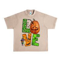 French Oak love halloween Urban Heavy Tee - BundleAndBundleShop