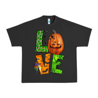 Pigment Black love halloween Urban Heavy Tee - BundleAndBundleShop