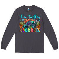 Smoke i'm turtley adorable Long Sleeve Tee - RanaPortraitStore