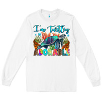 White i'm turtley adorable Long Sleeve Tee - RanaPortraitStore