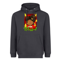Smoke blessed juneteenth Heavyweight Hoodie - FaDigitalArtStudio