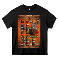 Black Western On The Hunt Deer Heavy Core Tee - LillyAllenDesigns
