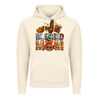 Vintage Artic Western Blessed Mom With Cross Vintage Hoodie - BundleAndBundleShop