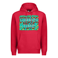 Cardinal summer time glitter pineable Premium Hoodie - CowCowDesign