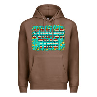 Chestnut summer time glitter pineable Premium Hoodie - CowCowDesign