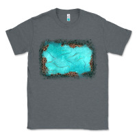 Charcoal Heather gemstone leopard background Classic Tee - JahusDesignShop