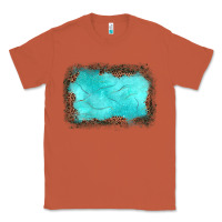 Copper gemstone leopard background Classic Tee - JahusDesignShop
