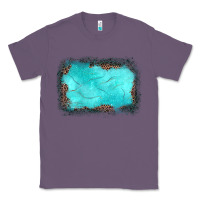 Lavender gemstone leopard background Classic Tee - JahusDesignShop