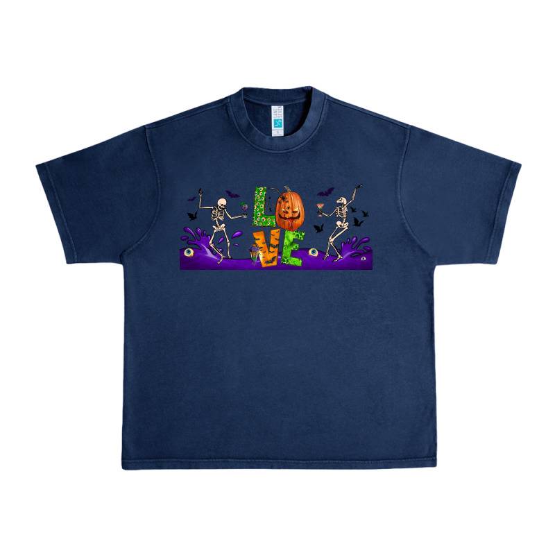 Love Halloween  Libbey Glass Urban Heavy Tee by BundleAndBundleShop | Teevron