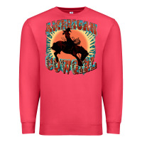 Cardinal American cowgirl 4th of july Premium Sweatshirt - FaDigitalArtStudio