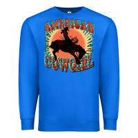 True Royal American cowgirl 4th of july Premium Sweatshirt - FaDigitalArtStudio