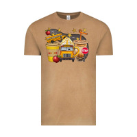 Vintage Camel School Bus Coffee And Star Bbs Vintage Tee - BundleAndBundleShop