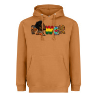 Meerkat Power Juneteenth Heavyweight Hoodie - FaDigitalArtStudio